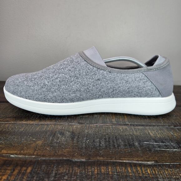 NEW Vessi Sunday Slipper Mens Size 13 Slip On Shoes Sneakers Slate Grey main image 4